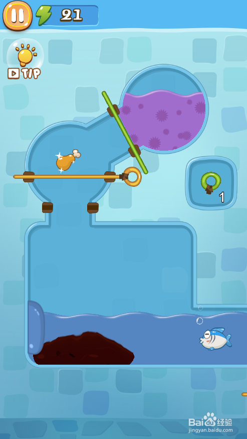 A Wise Fish的Level 15怎样通关?