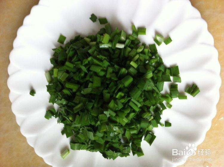 炒韭菜松的做法