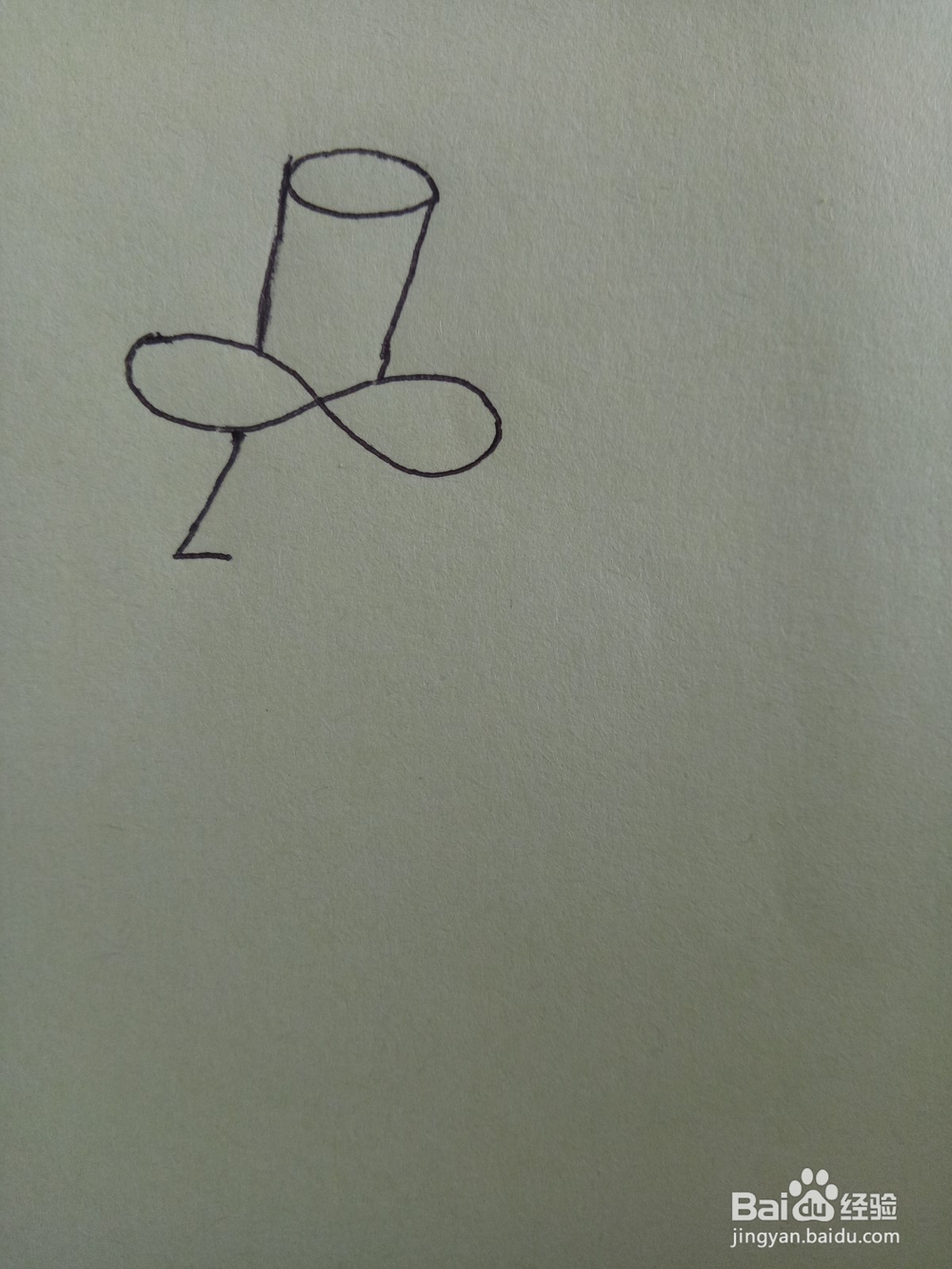 用数字0-9画男人的头像简笔画