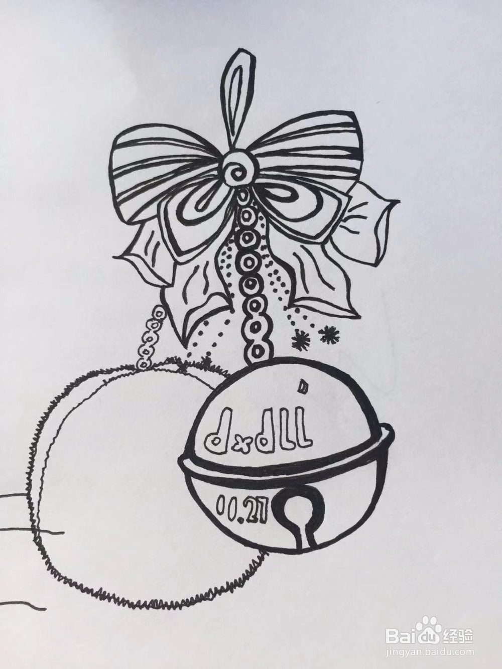 茉莉蜡笔手绘之挂饰