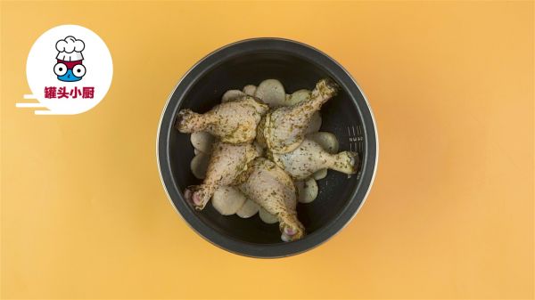 电饭煲香草烤鸡腿