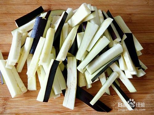 茄子素炒豆角