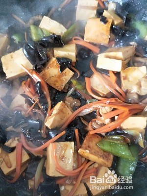 怎么自制家常炒豆腐