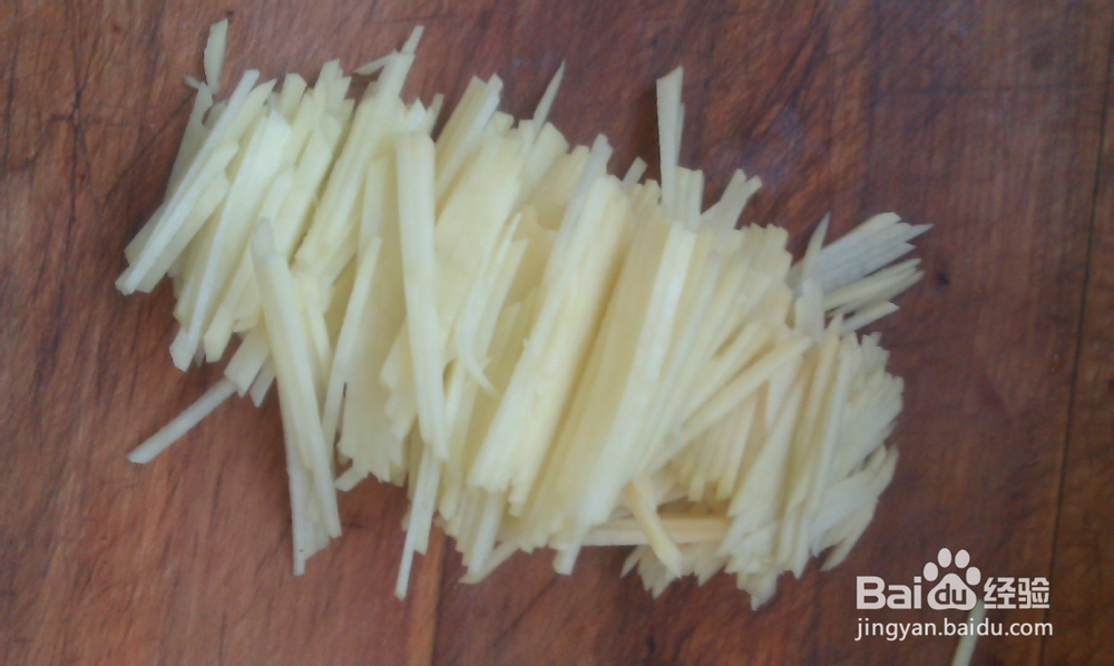 最易学的家常菜：[2]青椒土豆丝