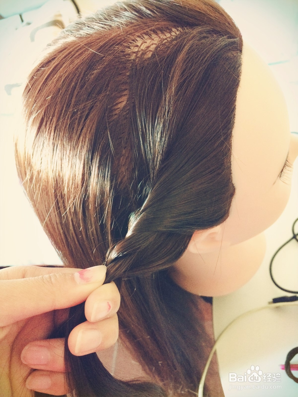 清纯韩式邻家女孩编发~