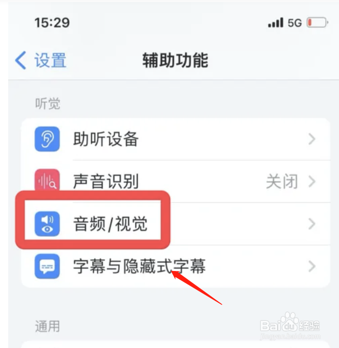 苹果手机如何取消单声道音频功能