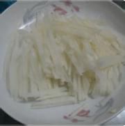 白萝卜炒牛肉的做法