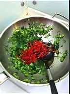 腌菜毛豆米炒肉丝
