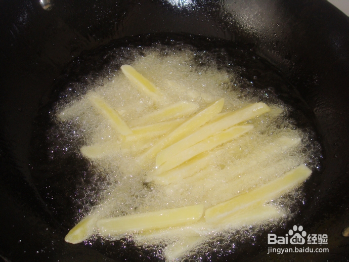 自制'KFC'风味炸薯条