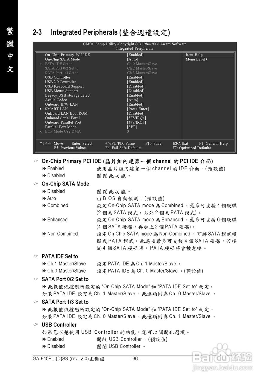 技嘉GA-945PL-DS3 (rev. 2.0)型主板说明书:[4]