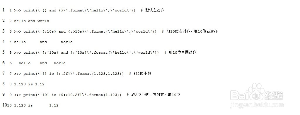 什么是Python格式