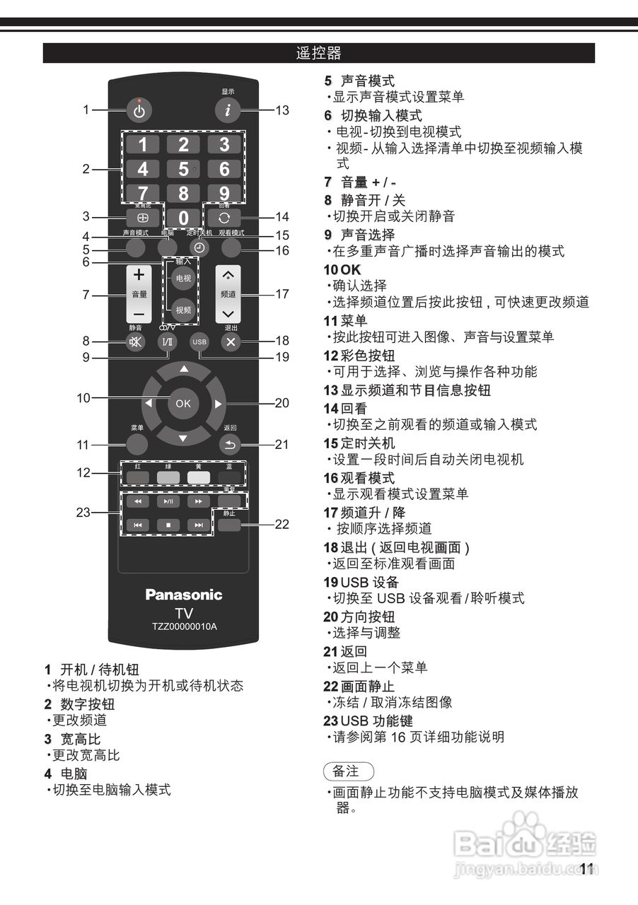松下TH-L42U50C液晶彩电使用说明书:[2]
