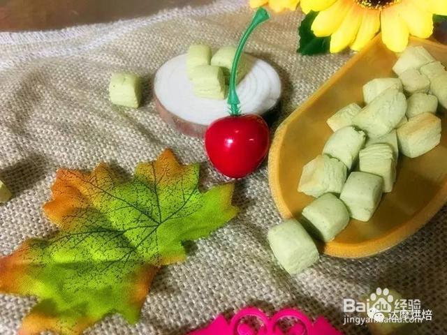 低脂又酥松的抹茶豆豆