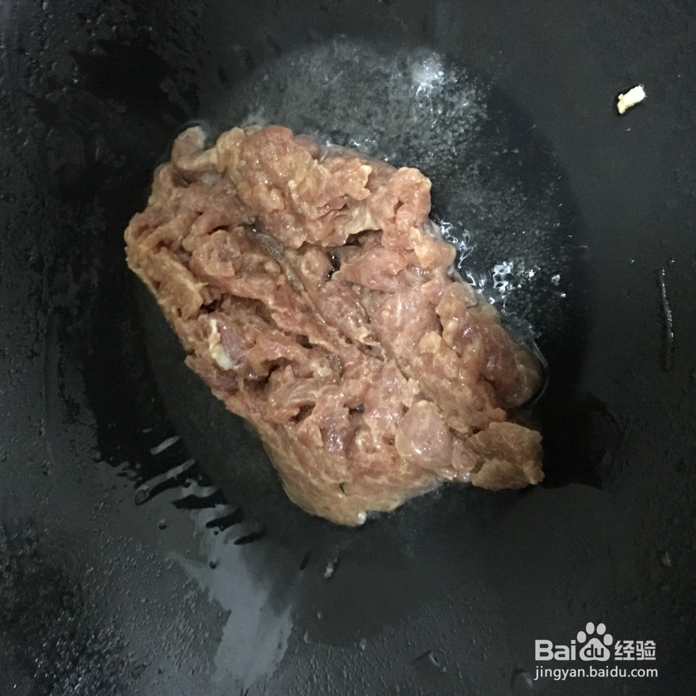 家常菜之肉炒香芹的个人做法