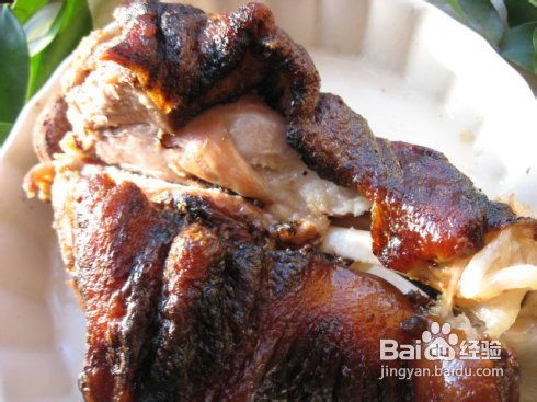 怎样做美味秘制扒肘子