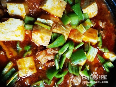 茄汁牛腩冻豆腐煲