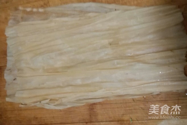 山药腐皮卷的做法