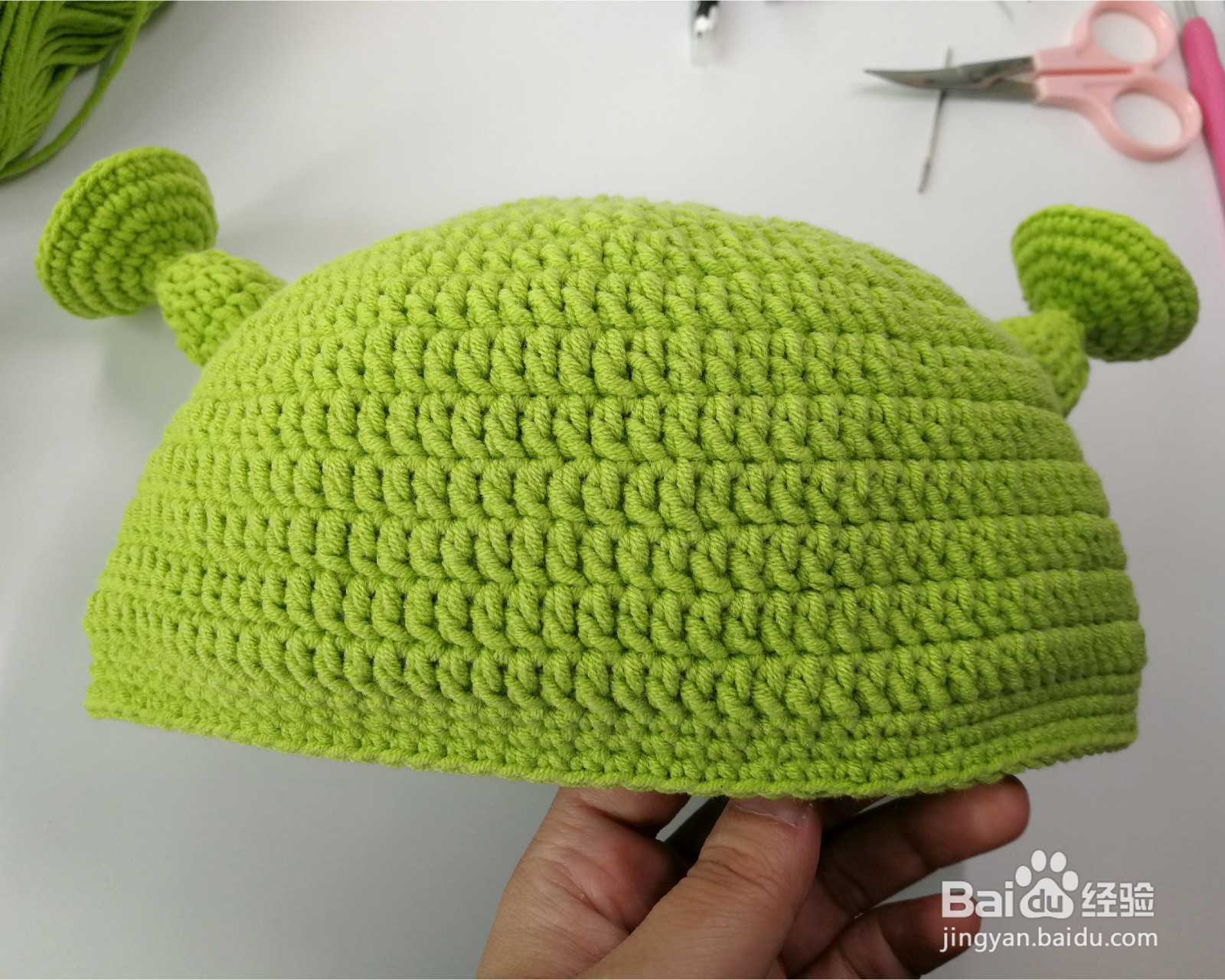 史莱克帽子钩针图解