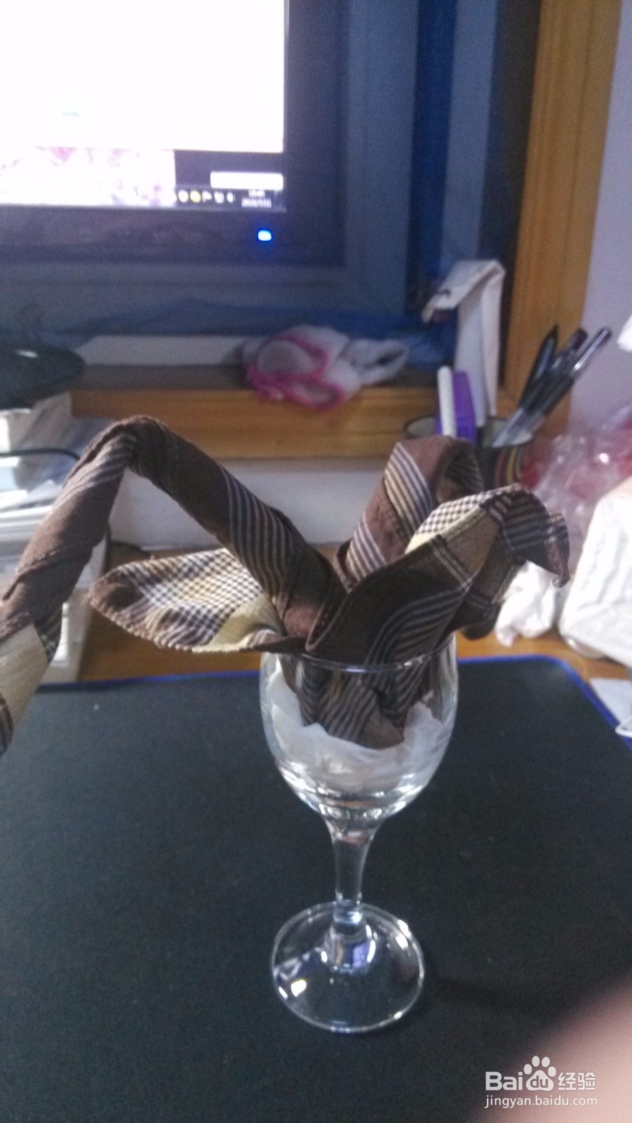 海鸥餐巾的做法