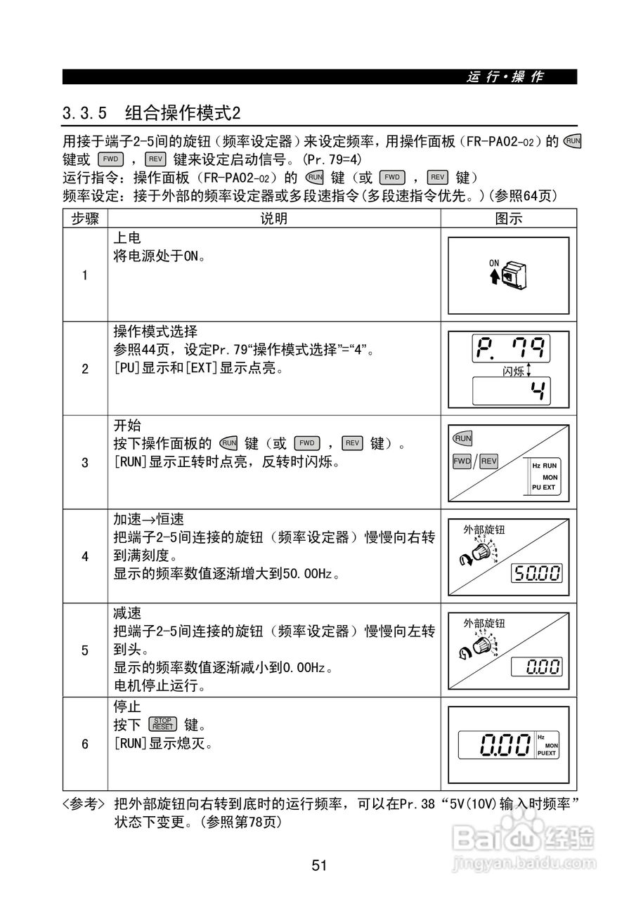 FR-E500系列变频调速器使用手册:[7]