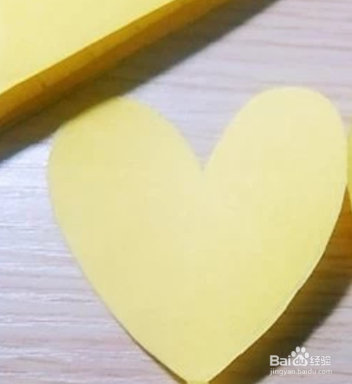 彩纸怎么剪爱心