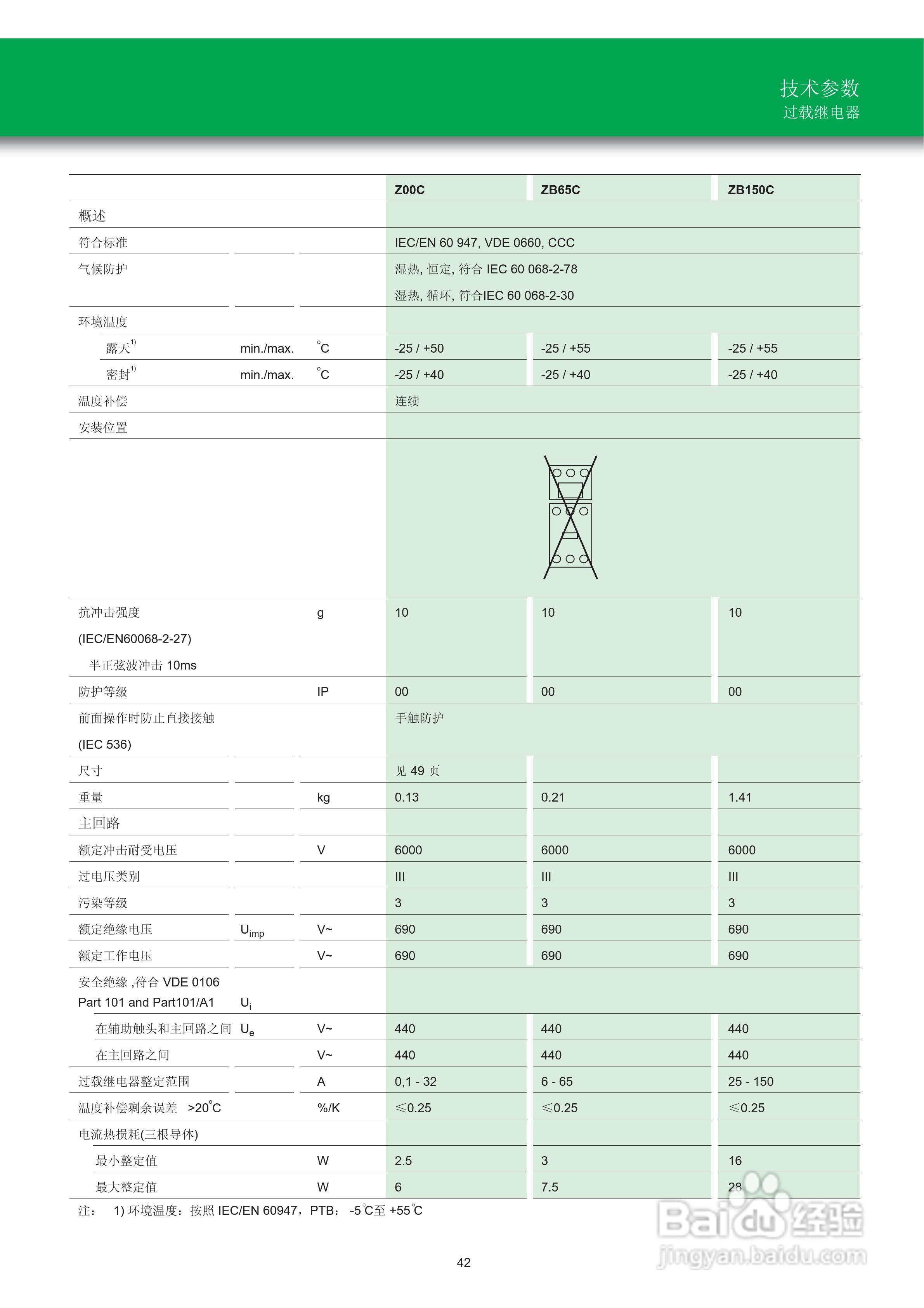 Moeller（穆勒）接触器与过载继电器C系列说明书:[5]