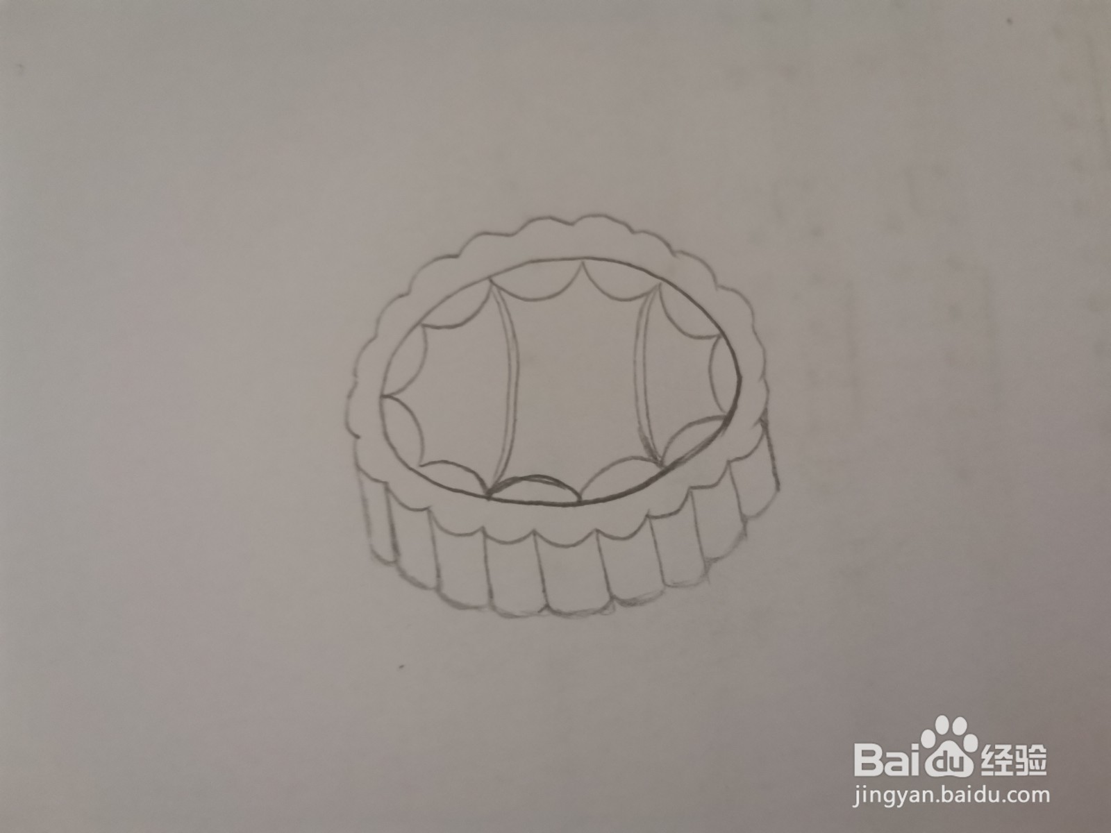 简单又好看的月饼怎么画