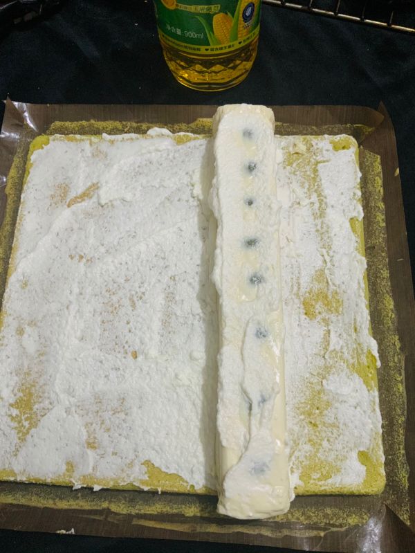 羽衣甘蓝青提蛋糕卷