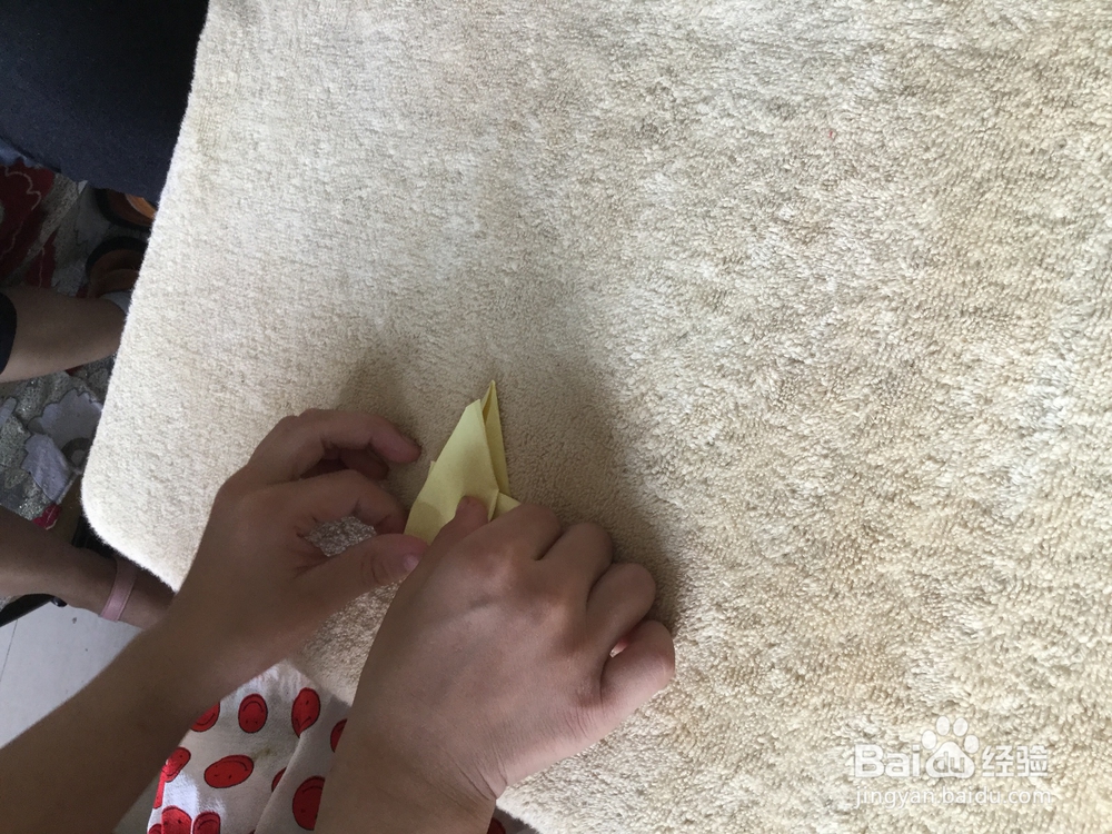 手工折纸怎么折出千纸鹤