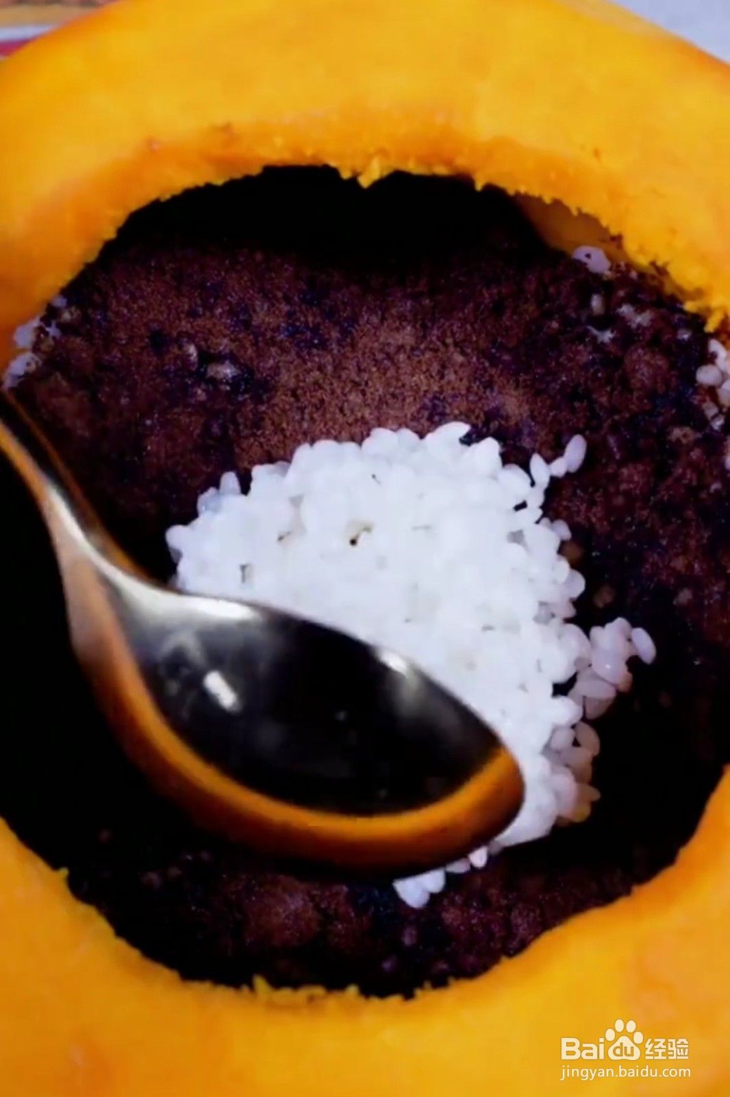 南瓜蒸糯米饭的花样做法