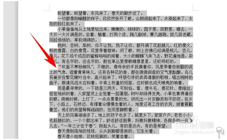 Word文档所有段落开头都空两格