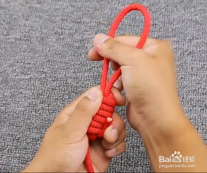 越拉越紧绳结打法