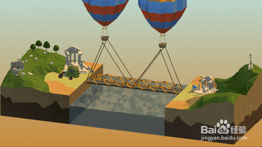 polybridge第四关全关卡通关图文攻略