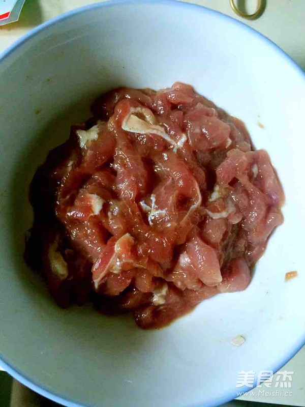 蚝油肉丝杏鲍菇