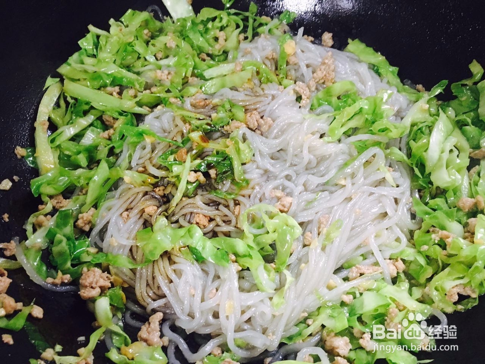 包菜炒粉丝的做法——减肥吃什么菜不会胖?