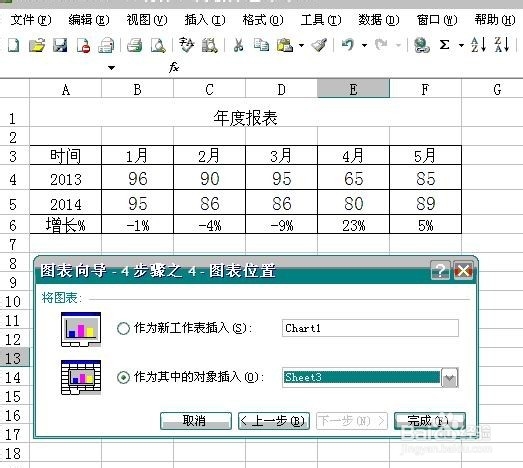 表格中双坐标轴使用