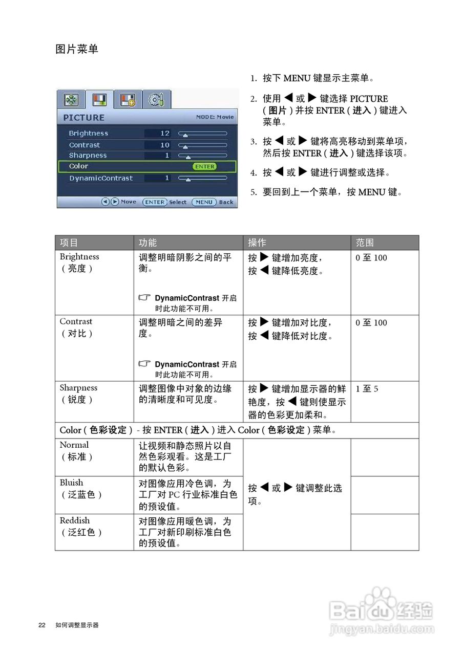 明基G920WL液晶显示器使用说明书:[3]