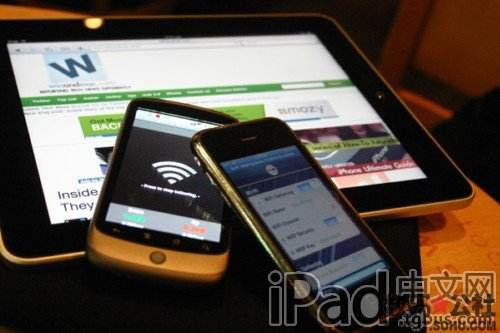 用iPhone或Android手机让iPad随时上网