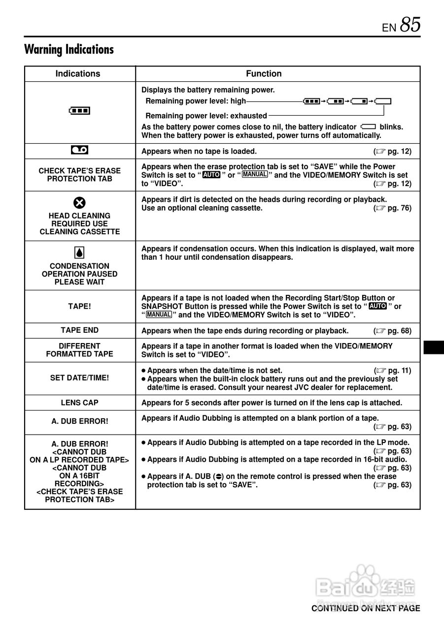 胜利GR-DVL920数码摄像机使用说明书:[9]