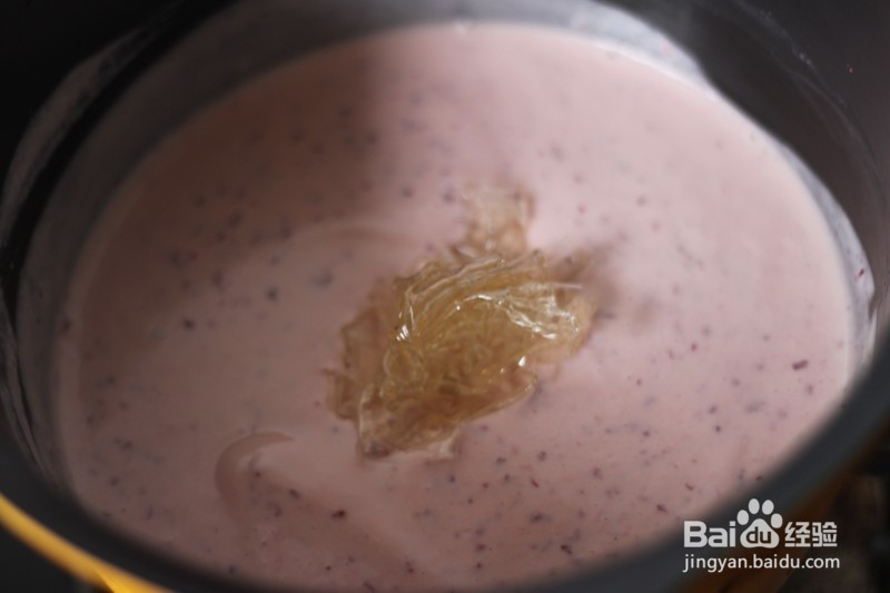 蔓越莓奶冻的做法