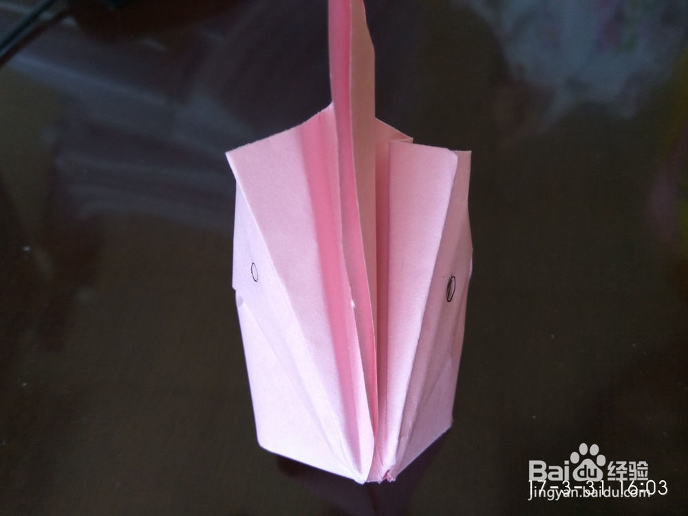 折纸系列:可爱的折纸小兔子