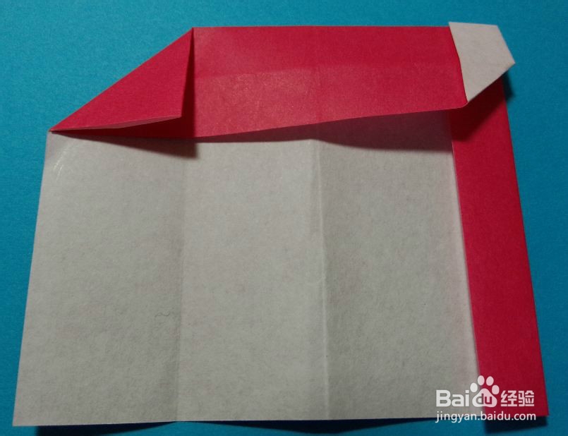 创意折纸如何折滑雪橇的圣诞老人(圣诞节礼物)