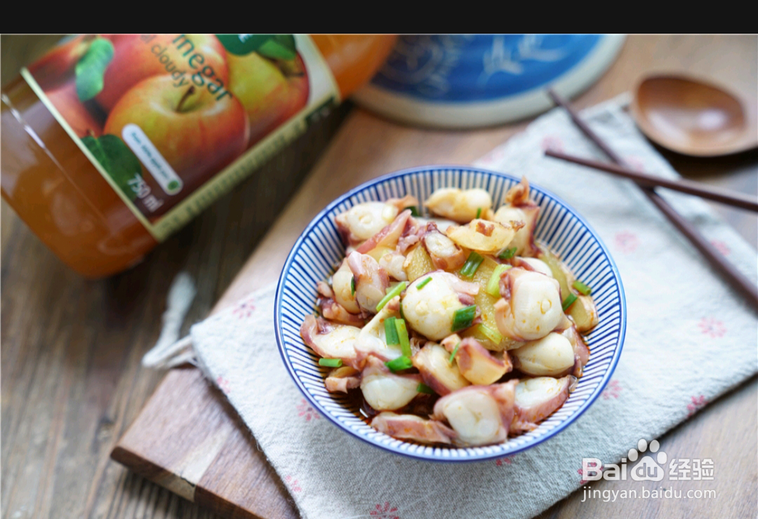 如何做出果醋章鱼足片？