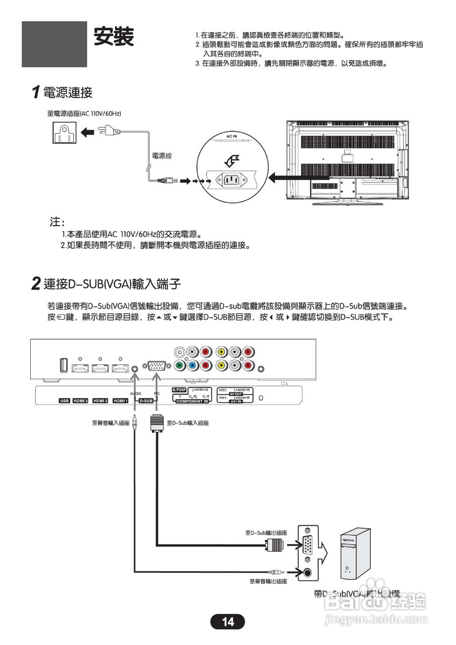 三洋SMT-42KE5液晶显示器使用说明书:[2]