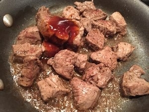 黑胡椒牛肉粒