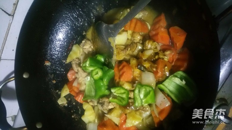 咖喱鸡肉饭的做法