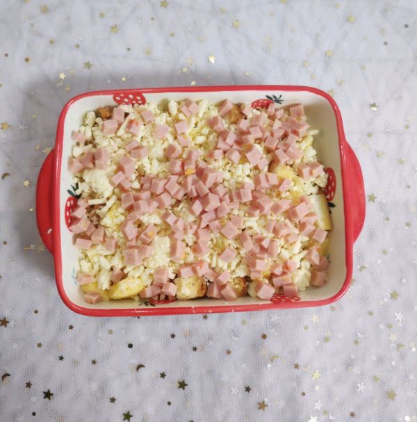 懒人芝士焗吐司