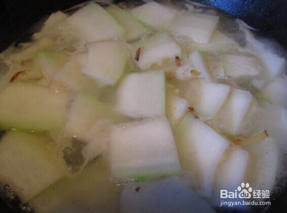 咸肉冬瓜汤的煮法