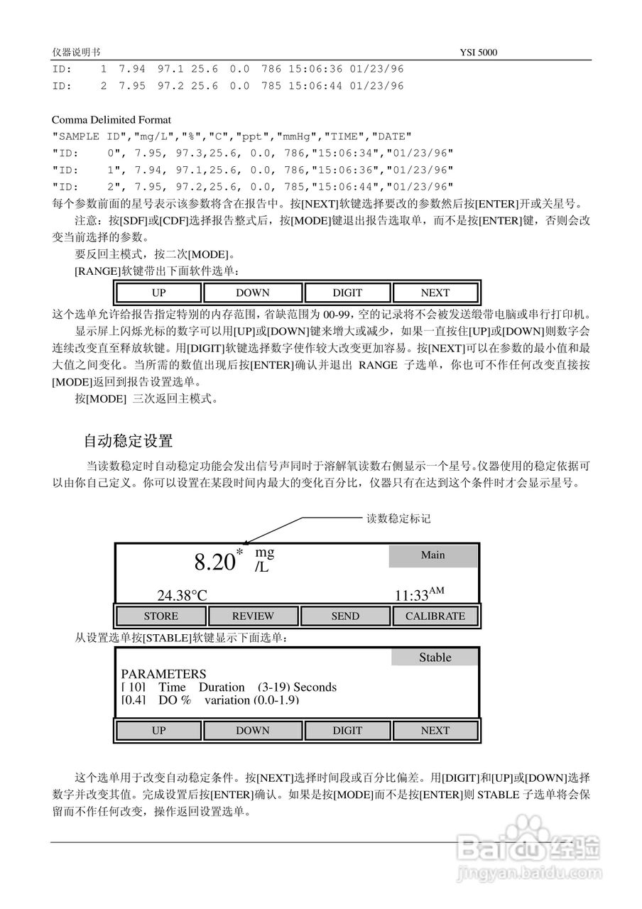 YSI5000/5100溶解氧测量仪操作手册:[1]