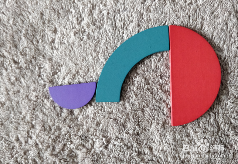 用蒙氏积木怎样拼一条鳙鱼呢?